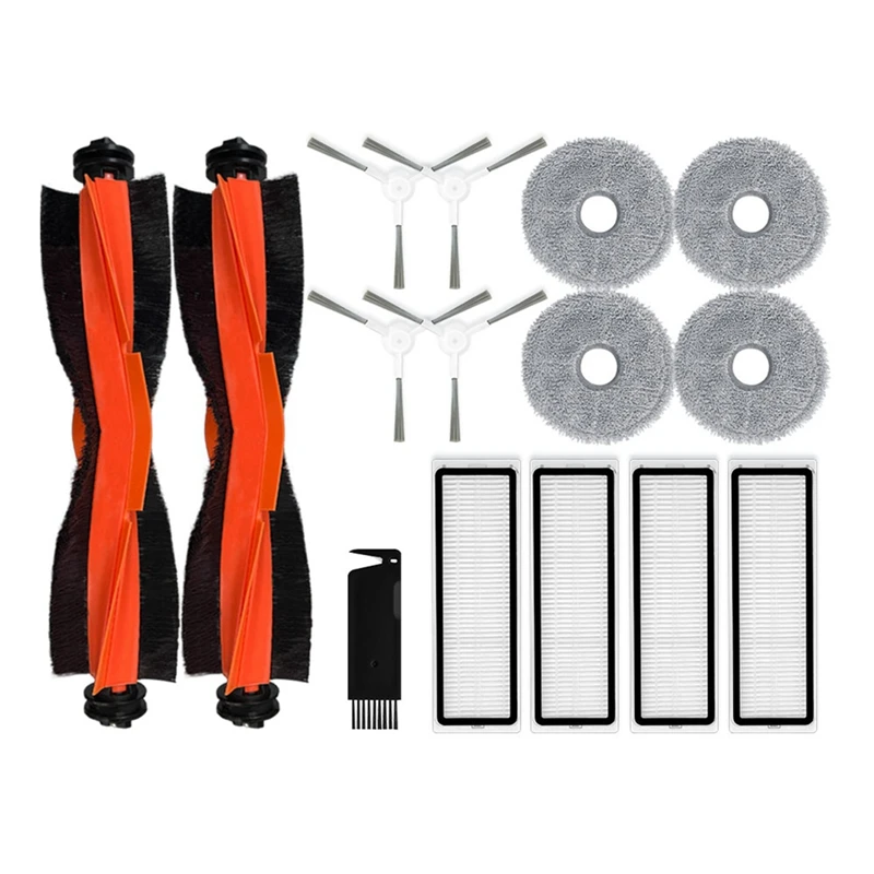 

Аксессуары для робота-пылесоса Dreame Bot X20 Pro, Сменные аксессуары, основная боковая щетка, фильтр НЕРА, насадка на швабру