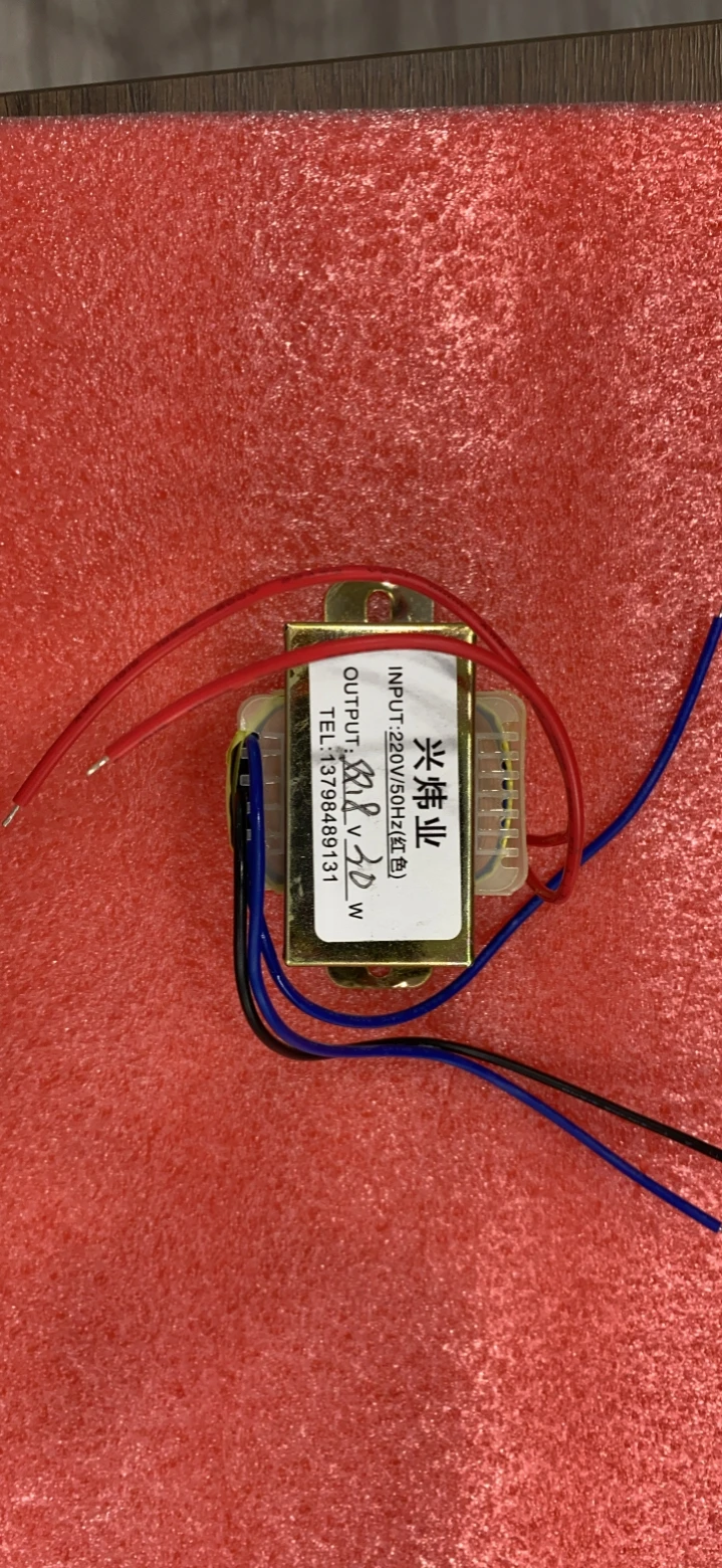 고품질-이중 출력 변압기 18vX2 30w 18V-0-18V 변압기.
