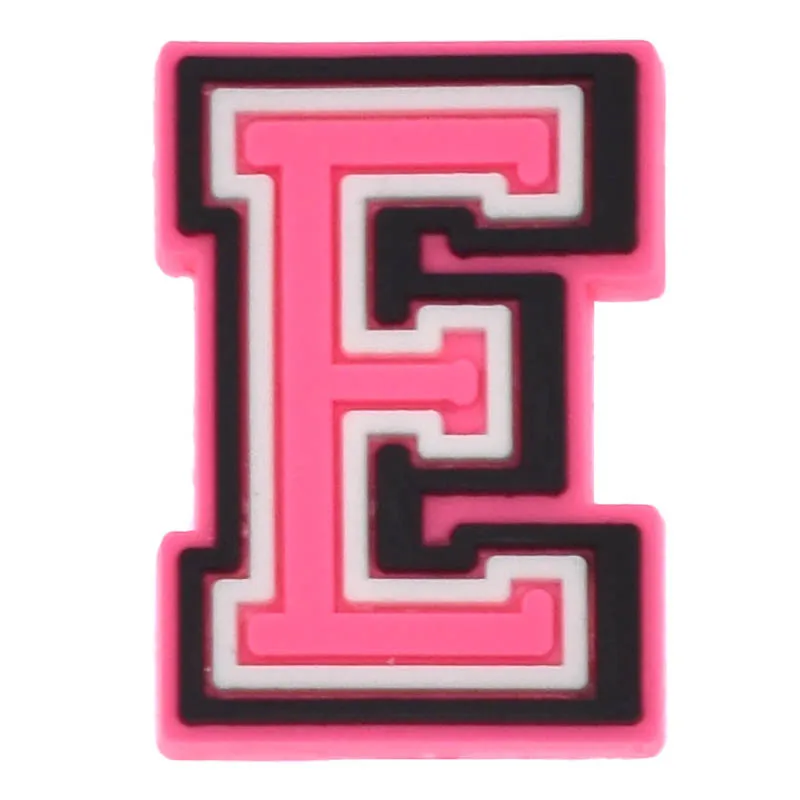 Vibrant Pink Shoe Charms for Personalized Footwear and Accessories