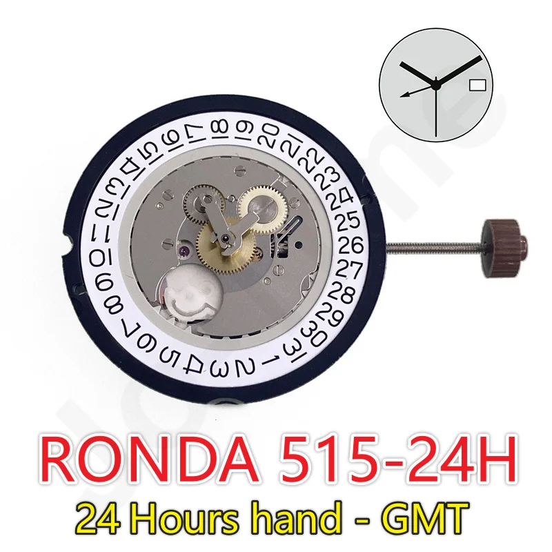 Ronda 515.24h ムーブメント 515 24h ムーブメント 515-24h