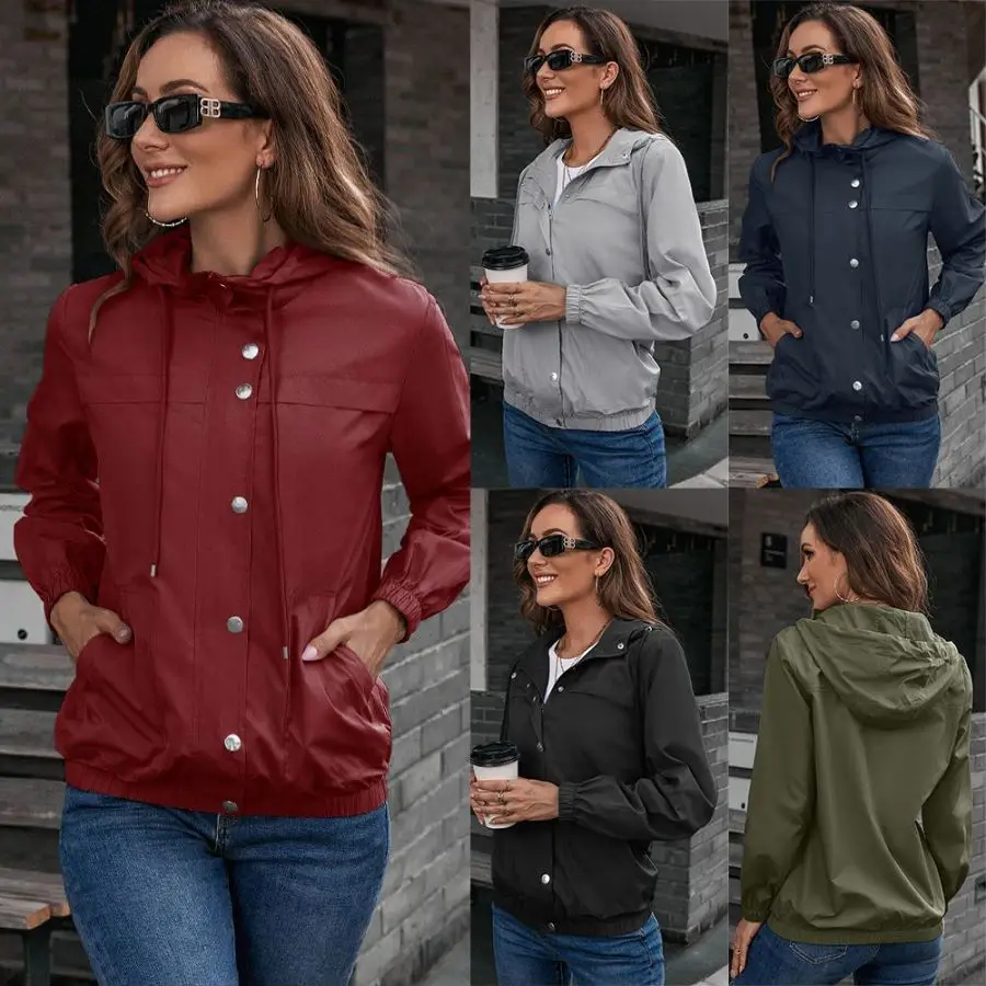 Rain Coat Woman Windbreaker Jacket for Trekking Hiking Camping Waterproof Women Jacket Summer Jackets Sports Clothing New