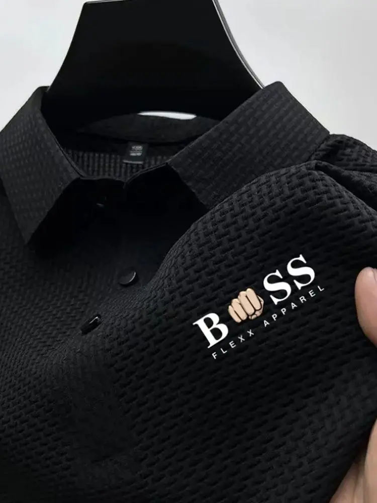 2025New Men's Summer New Letter Brand Printed Tops Fashionable Casual Refreshing Beathable Men's Short-Sleeved Polo Shirt 12 S9c08d97050dc482a8b4a882567d1b1b27