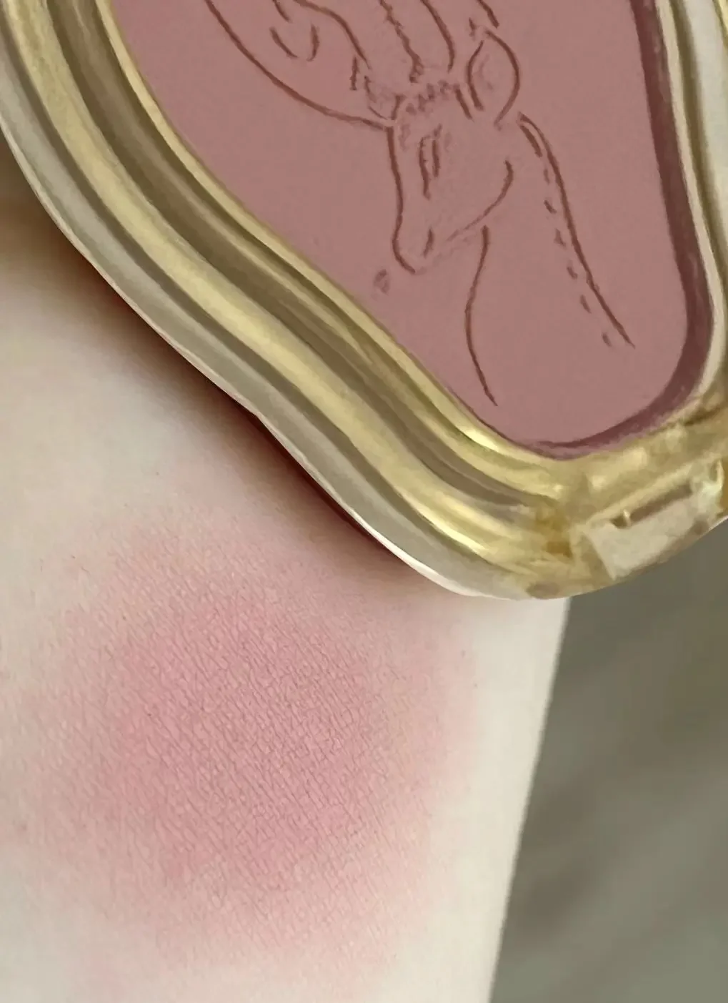 Monochrome Blush Deer Pattern Peach Face Mineral Pigment Cheek Blusher Powder Makeup Professional Contour Shadow Pink Blusher powder blusher blush powder facial blusher monochrome blush