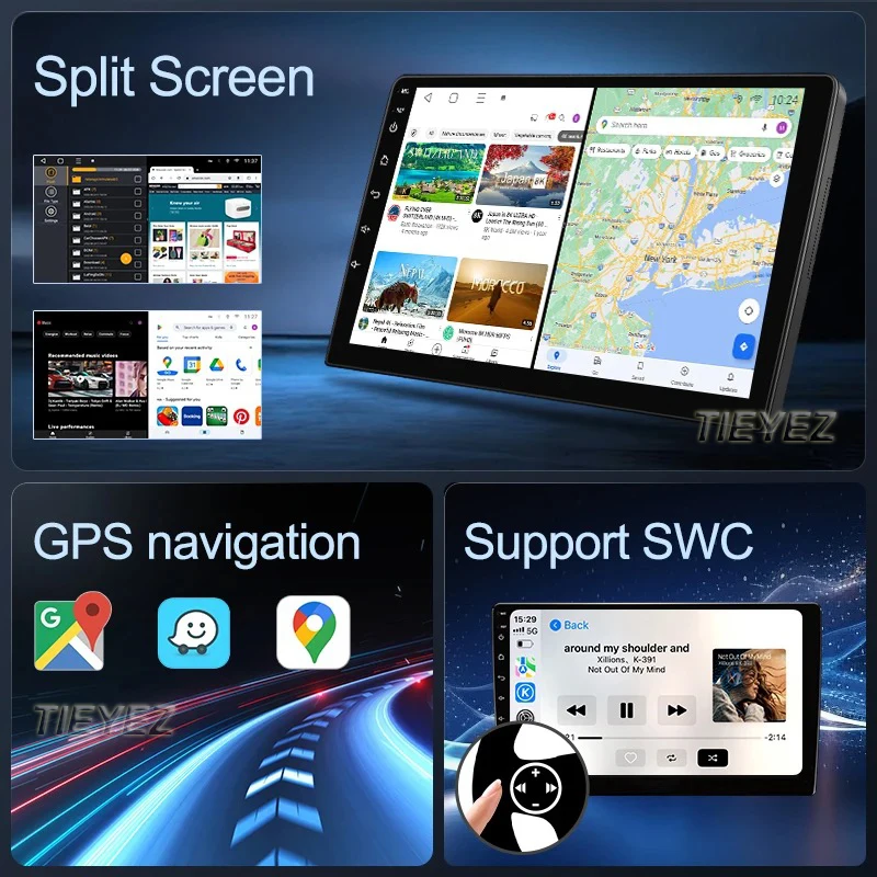 차량용 멀티미디어 스테레오 비디오 플레이어, 내비게이션 GPS, 4G, 와이파이, 360 카메라, QLED, 안드로이드 13, 닛산 캐시카이 1 J10 2005 - 2015 용 라디오