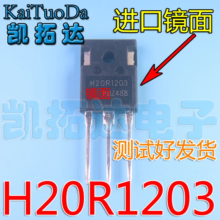 5 Pz Originale A Discesa H20R1203 H20R1353 H25R1602 H25R1202 H30R1602 Fga25N120 Fga15N120 (Non Nuovo-Usato-Di Seconda Mano)
