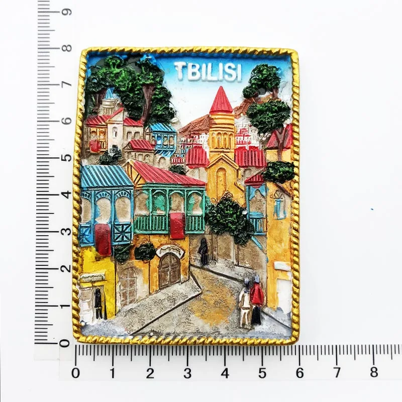 

Creative Tbilisi style Fridge Magnet personalized decorations, message stickers, handicrafts, tourism souvenirs