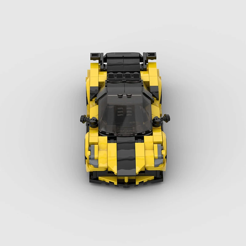 

Модель гоночного автомобиля MOC автомобиля F1, 356 шт., строительный блок, скоростные чемпионы, супер-гонка, кирпич, подарок на Рождество, День благодарения, игрушечный город