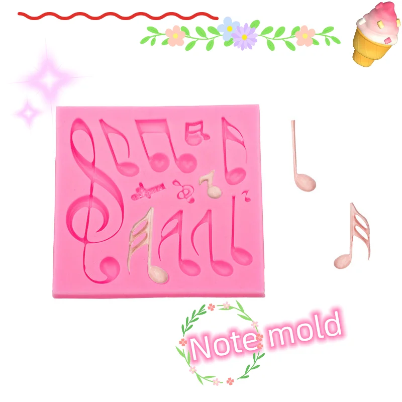 

Форма для заметок с креативным дизайном, прочная форма из смолы, универсальная многофункциональная форма для шоколада, формы для шоколада и выпечки, ремесла