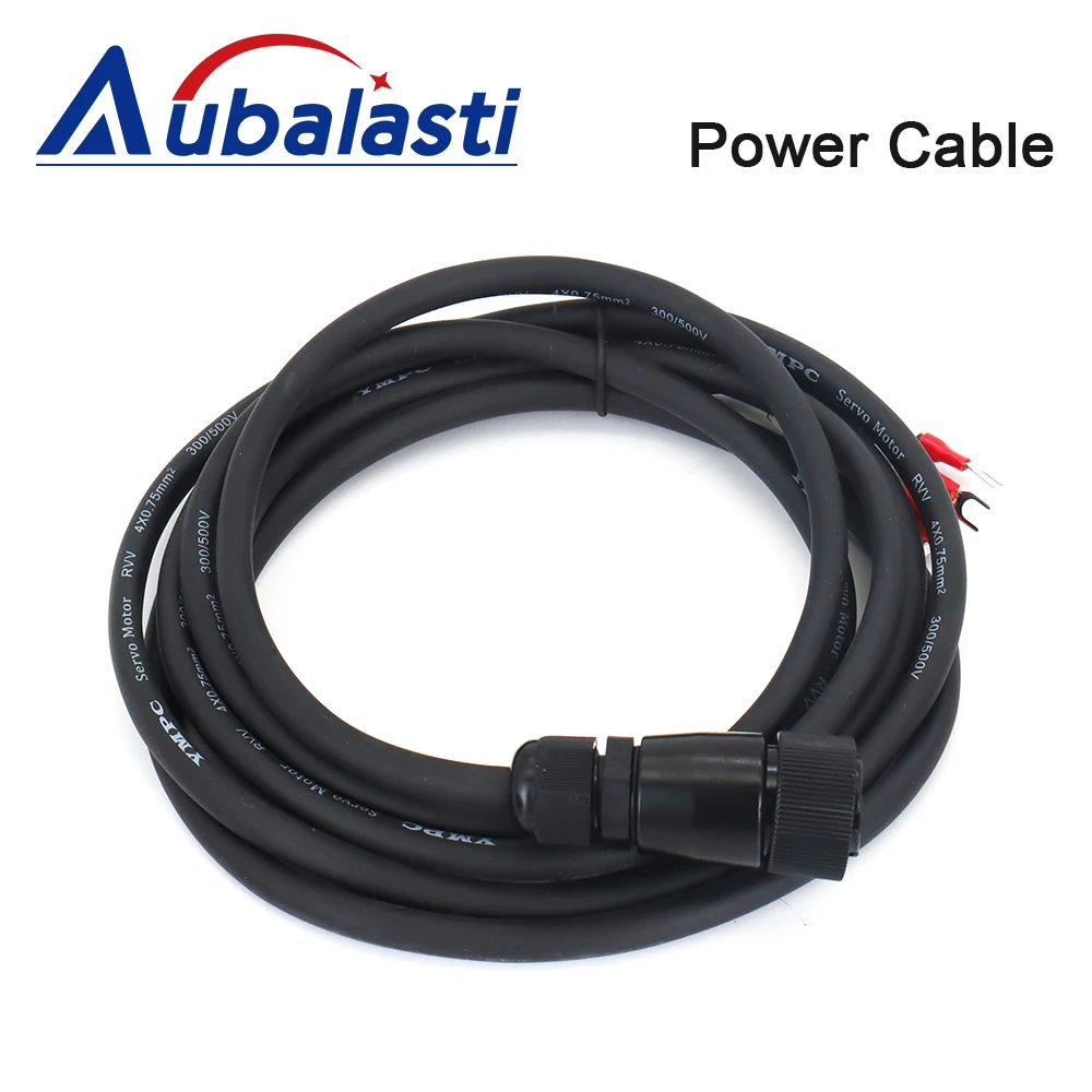 aubalasti aasd ac servo motor cabo de alimentacao codificador cabo comprimento boa qualidade servo motor 01