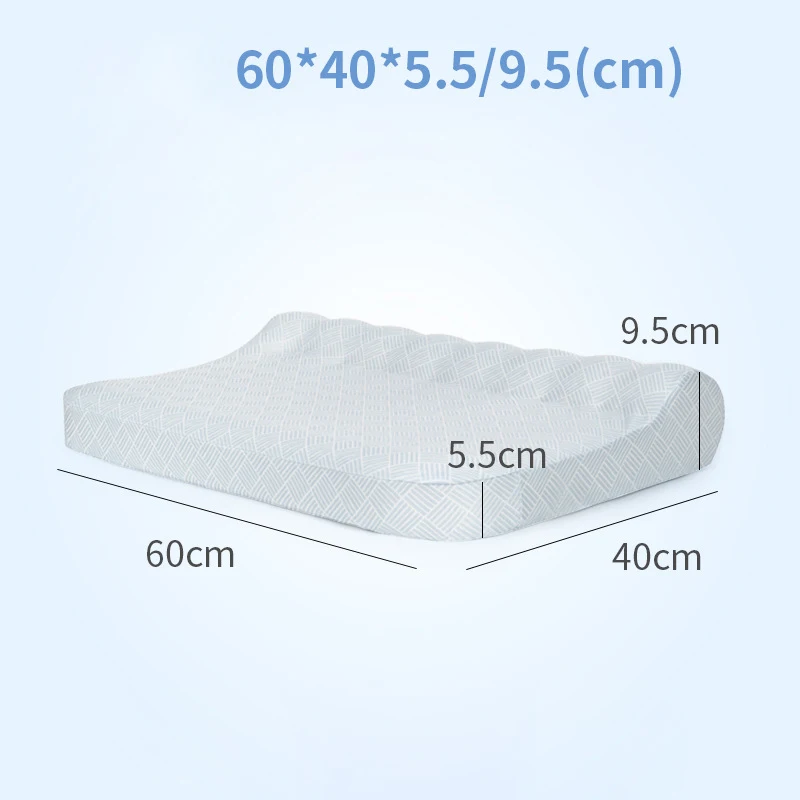 כרית לטקס טבעית חדשה עם מכסה כותנה אורגנית גודל סטנדרטי רך להקלה מכאבי צוואר והקלה מכאבי מיטה