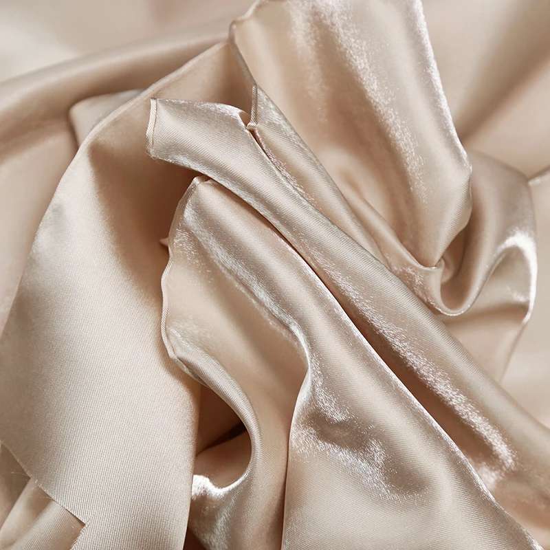 Sewing Fabric Shimmering Organza Drape Silky Crystal Silk Satin For Sewing Lady Sexy Dress Pajamas Skirt Shirt Material
