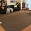 French Retro Living Room Carpet Large Area Brown Rug Coffee Table Study Bedroom Bedside Non-slip Soft Floor Mat Alfombra Ковер 2
