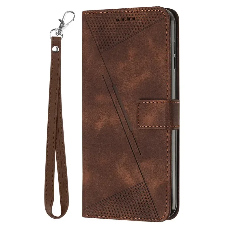 Magnetic Leather Wallet Flip Cover Case - Phone Protective Bag