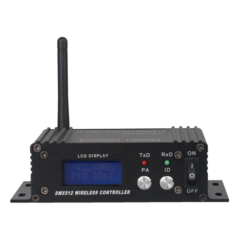 controlador sem fio receptor transmissor display 01
