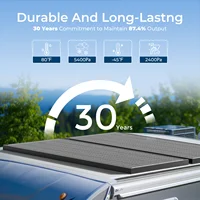 Panneau solaire rigide RVPOZWER 12,8 V 100 W, cellules solaires de type N 18BB, panneau solaire monocristallin en silicium, étanche, camping/maison/camping-car 4
