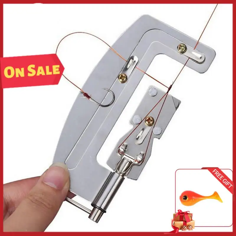 

1PC Automatic Portable Electric Fishing Hook Tier Machine Fishing Accessories Fast Fishing Hooks Line Tying Device Equipment