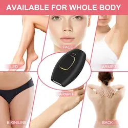 Electric Epilator For Women's Shaver Permanent IPL Hair Removal 500000 Flash Hair Removal Photoepilator Painless Home Use Device