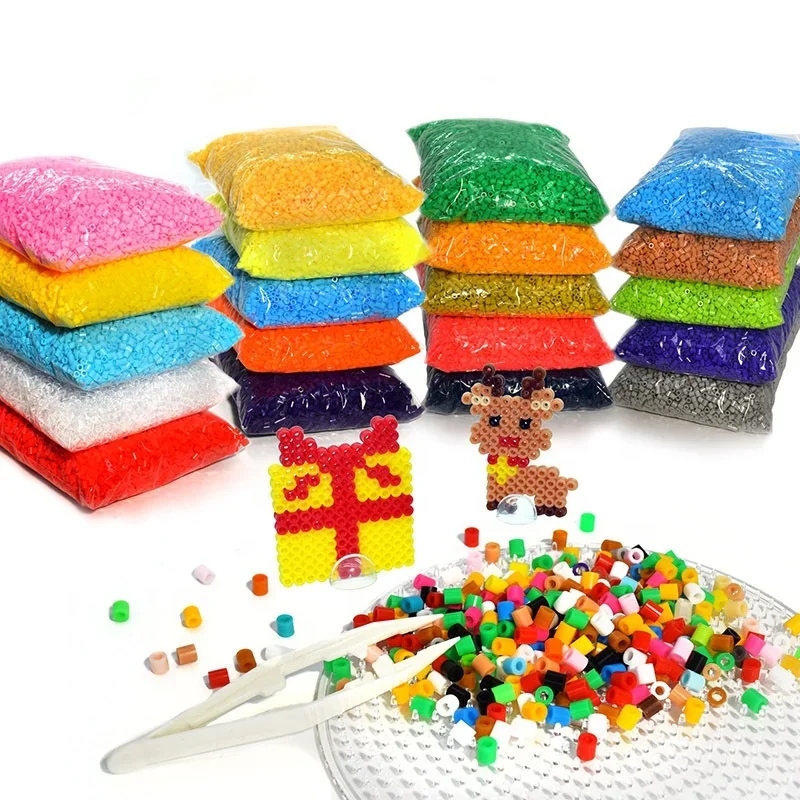 24 Kinds Colors 5mm Perler Iron Beads Hama Beads Kids Education Diy Toys 100% Quality Guarantee New Diy Toy Fuse Beads 2