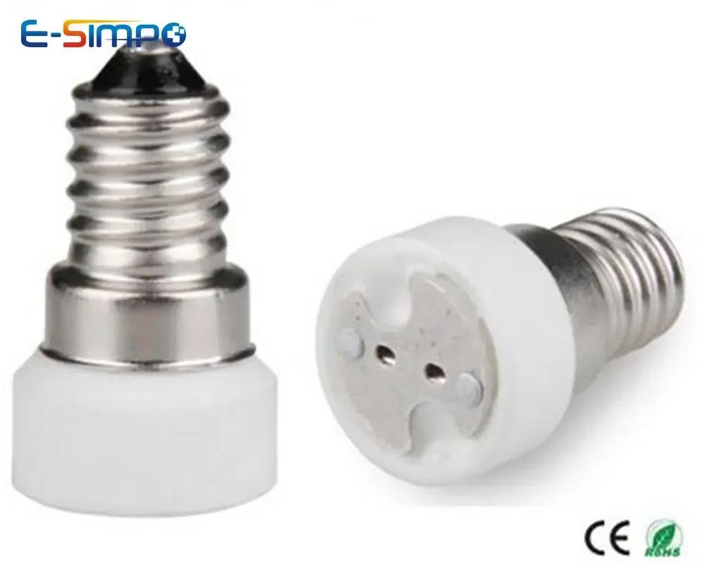 2pcs E26 E27 E39 E40 Gu10 Gu24 MR16 G5.3 G23 G24 G9 B22 BA15D BA15S LED CFL 램프 홀더 라이트 소켓 변환기 확장 어댑터