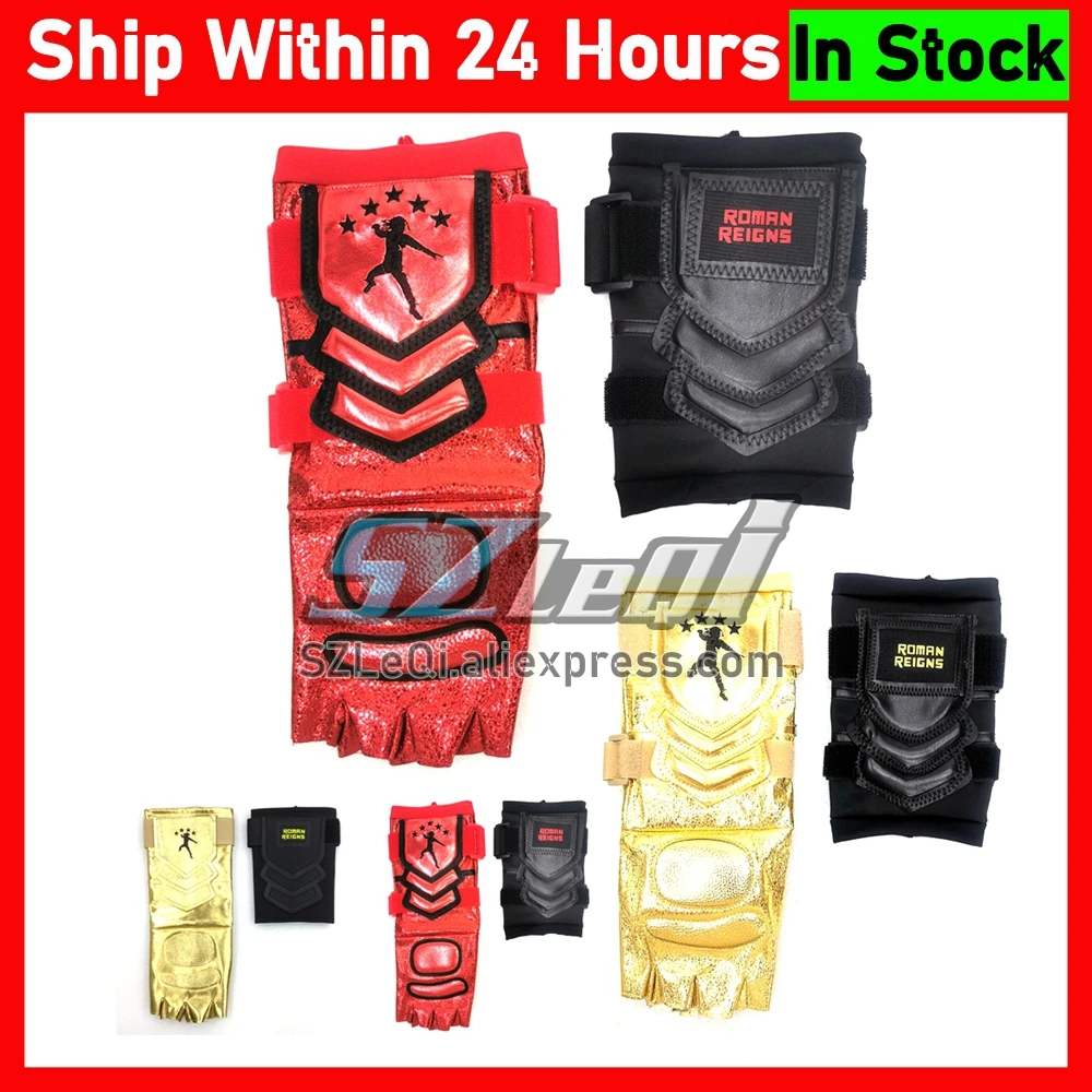 Roman Reigns Tactical Replica Vest With Superman Punch Glove - WWE Costume, Onyx Black 7 thumbnail image