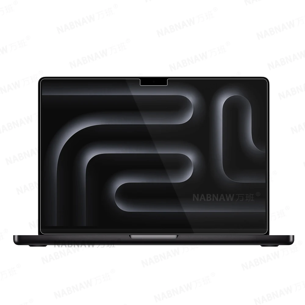 2 Pieces HD Scratch Proof Screen Protector Tempered Glass For Apple MacBook Pro 14.0 inches 2023 Laptop Protective Film 2