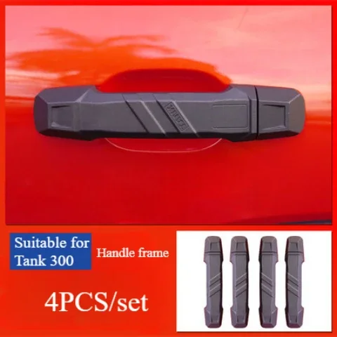 black 4pcs Handle