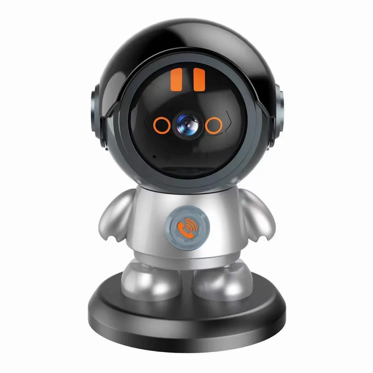 2Mp 1080P Icam365 App One Key Call Wireless Ptz Ip Camera Robot Man Ai Humanoid Home Security Surveillance Intercom Baby Monitor