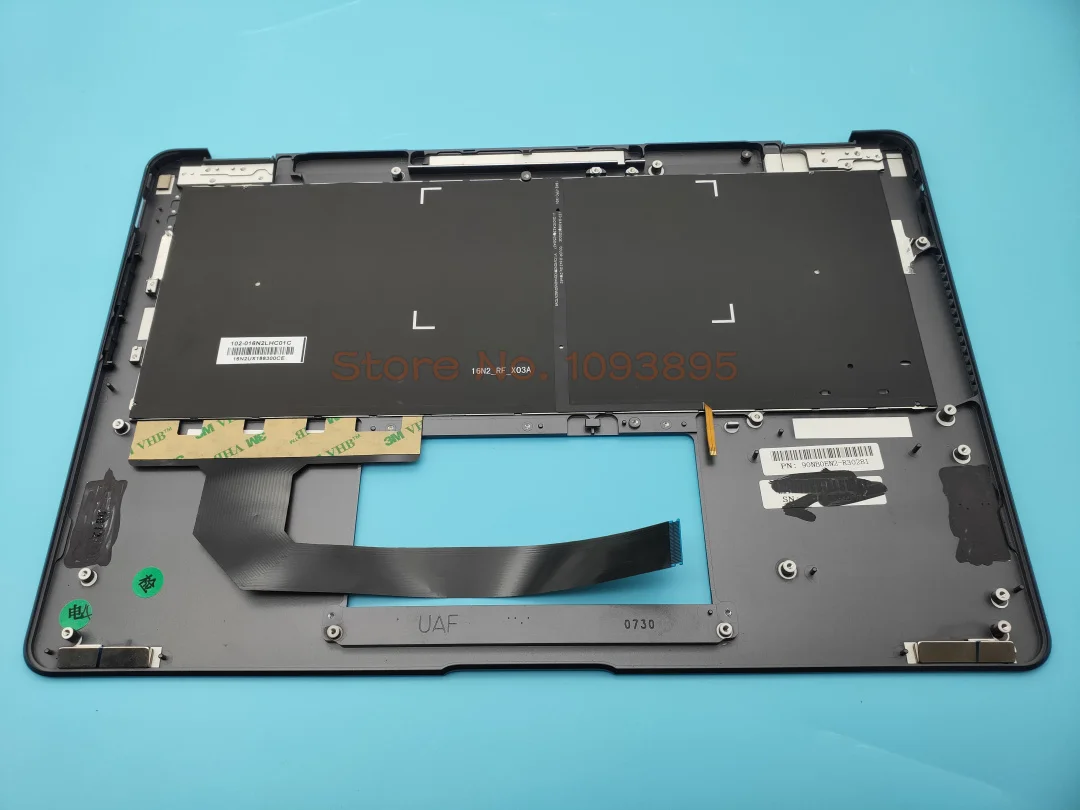 Asus ZenBook 플립 S UX370 UX370UA UX370UAF UX370UAR 노트북용 영어 키보드 백라이트 탑케이스 팜레스트, 신제품