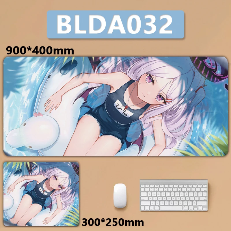 Grande Arquivo Azul Mousepad Arquivo Azul Mouse Pad Sorasaki Hina Hifumi Tendou Arisu Kuda Izuna - Imagem 4