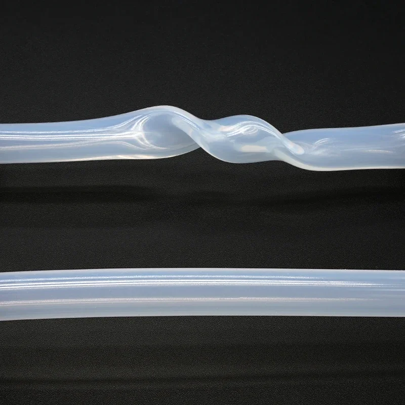 Peristaltic Pump Tube Soft Silicone Hose Flexible Nontoxic Transparent Food Grade ID 0.8 1 1.6 2.4 3.2 4.8 6.4 7.9 9.6 12.7mm 1M silicone tubeplastic tube