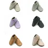Baby Shoes Cow Leather Bebe Booties Soft Soles Non-slip Footwear Toddler First Wakers Boys And Girls Slippers 3