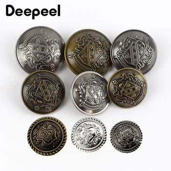 Retro Metal Shank Buttons 1