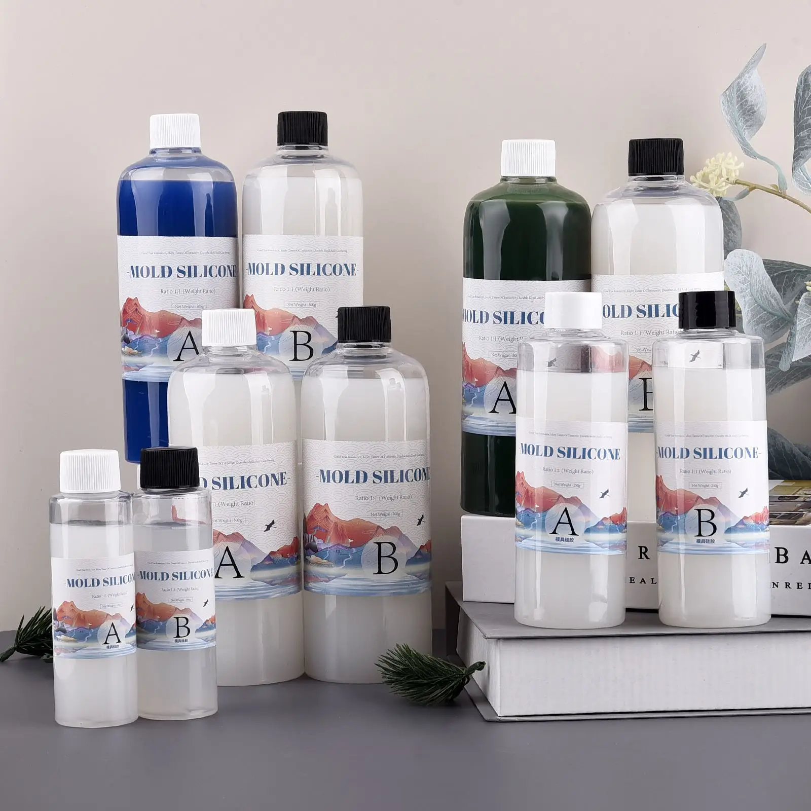 

Силиконовая форма для самостоятельного изготовления AB 1:1, копия жидкой резины, клон предмета, узор, клей, форма для быстрого отверждения, силиконовый комплект для изготовления 200/500 г/1000 г