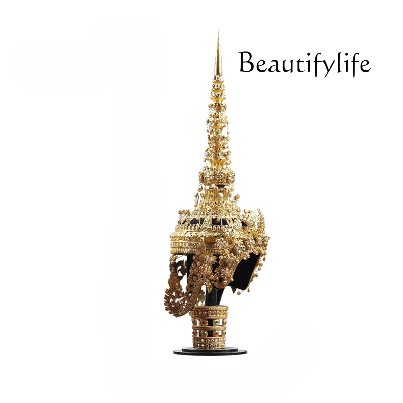 

Crown Decoration Hallway Southeast Asian Style Thai Style Massage Room Wine Decorative Crafts