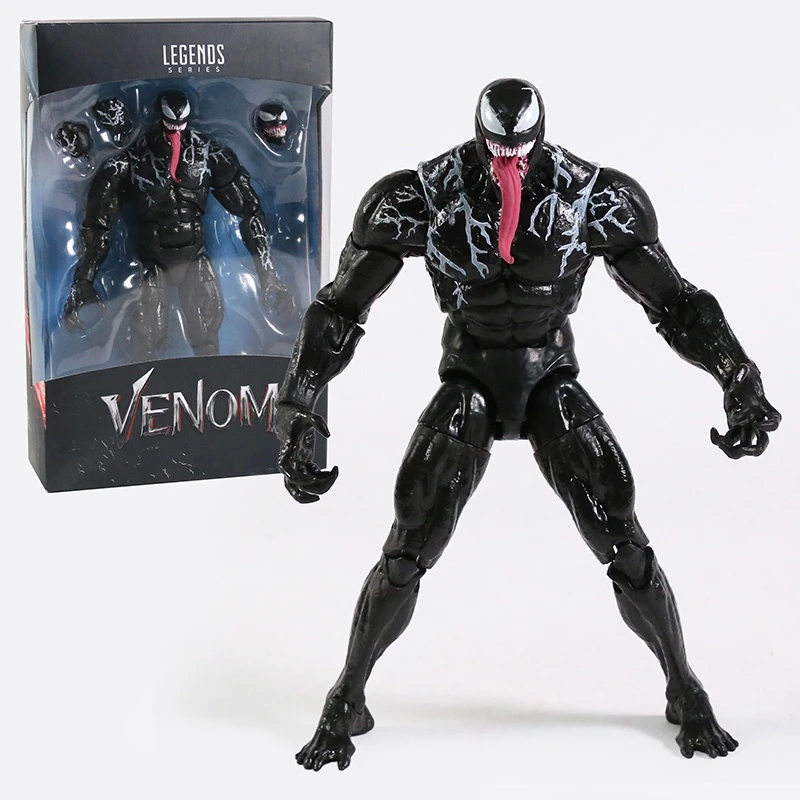 Figura De Acción Marvel Legends Serie Spider-man 18cm Venom Figura De Acción Marvel Legends Serie Spider-man 18cm Venom