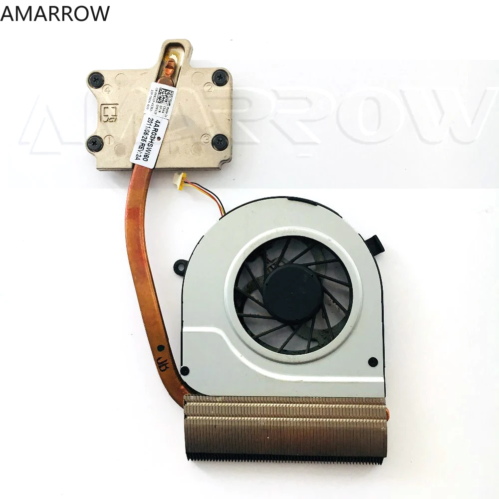 

Оригинальный радиатор для ноутбука, кулер для процессора DELL N7110 3750 V3750, радиатор для процессора 0YR11P