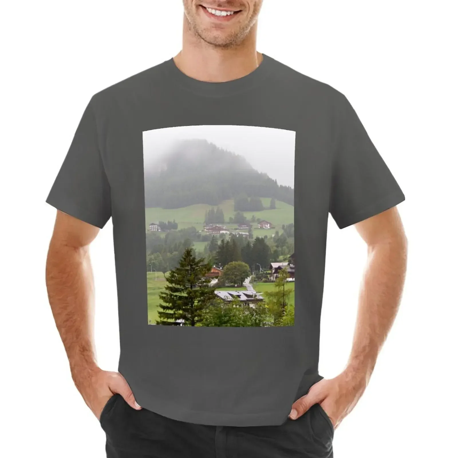 

Scattered Hamlet - Cortina D'Ampezzo - Italian Alps T-shirt vintage aesthetic clothes men clothing