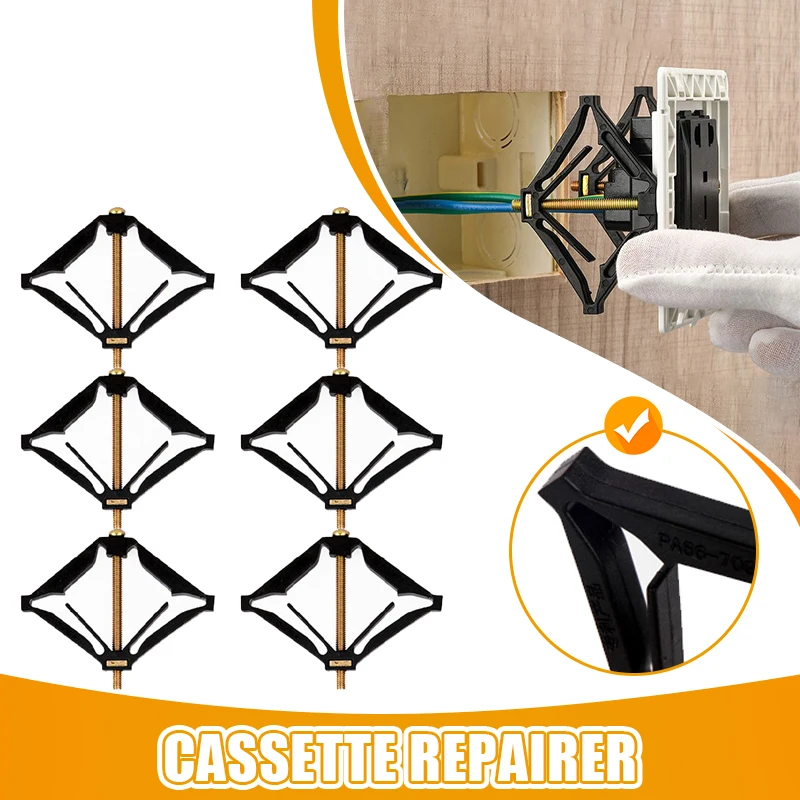 Switch Box 86 Type Cassette Repairer Dark Box Repair Screw Plug Old Socket Boxes Replacement Fixed Wall Support Rod Tools