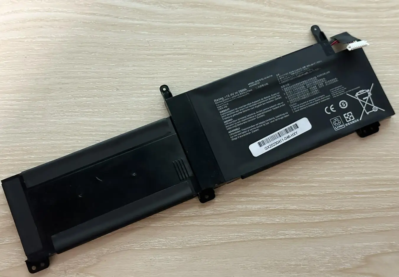 Bateria para Asus Rog Strix C41n1716 Gl703gm Gl703gs S7bs8750 Gl703gm-ns73 S7bs - Imagem 6