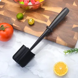 Premium Heat Resistant Meat and Potato Masher (Black)