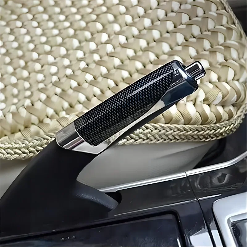 Universal Fashion Car Decoration Wooden Anti-slip Handbrake Covers Auto Gear Shift Collars for Honda Toyota VW Hyundai (1 Pc)