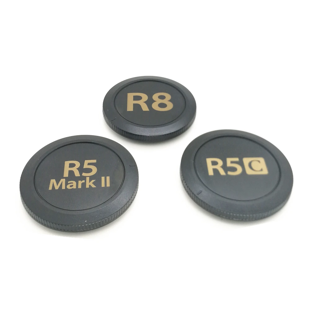 Rear Lens Dust Cap RF / Front Camera Body Cover for Canon EOS R1 RP R3 R5 R6 R7 R8 R10 R50 EOSR Camera & RF RF-S Lenses as R-F-5 camera lens cap,camera protection cap,camera lens cover,camera cover