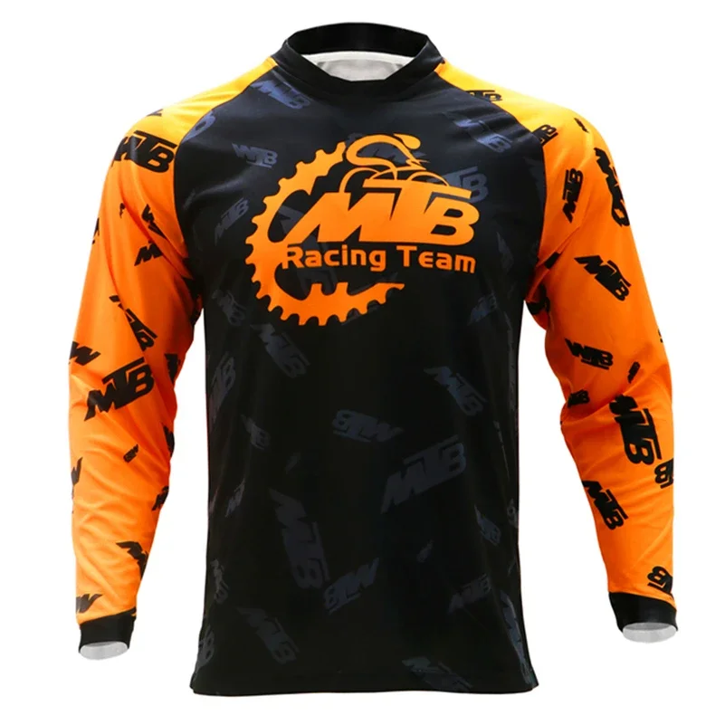 thumbnail image 1 of Camiseta de carreras de secado rápido y manga larga para hombre, para ciclismo de montaña, de carretera, MTB, verano 2024, 1 of 5