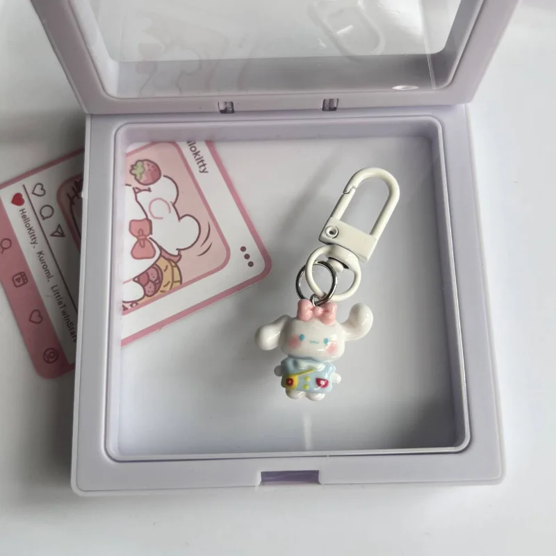 Cute Kuromi Melody Cinnamoroll Auto Car Key Holder Case Bag Entry