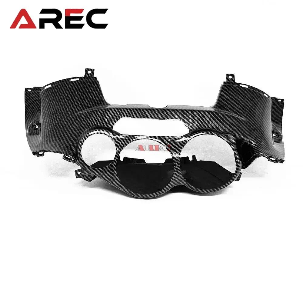 야마하 YZF600R 썬더캣 1996-2007 YZF 600R 카본 파이버 패턴 및 무광 블랙 계기판 대시 서라운드 커버 페어링