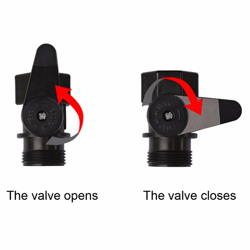 Garden Hose Valve Quick Connect Valve Water Pressure Reducing Valve 3/4" Thread Connection 1 Pc