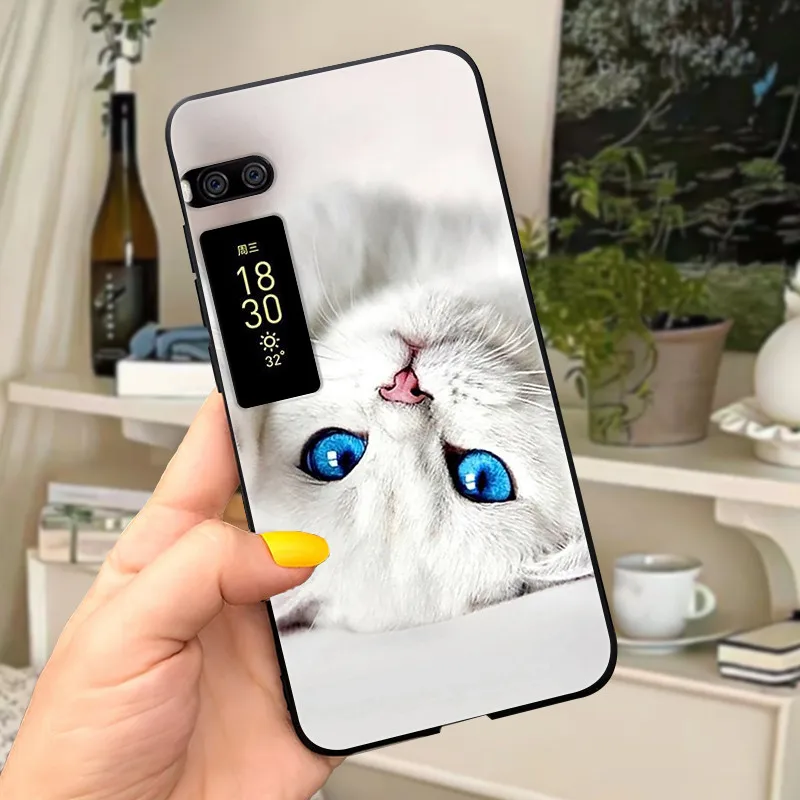 Marble Wolf Cute Silicone Soft TPU Phone Cover Case