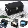 Functional Travel Cosmetic Bag Unisex Hanging Makeup Case Necessaries Organizer Storage Pouch Toiletry Bag White Letter Pattern 5