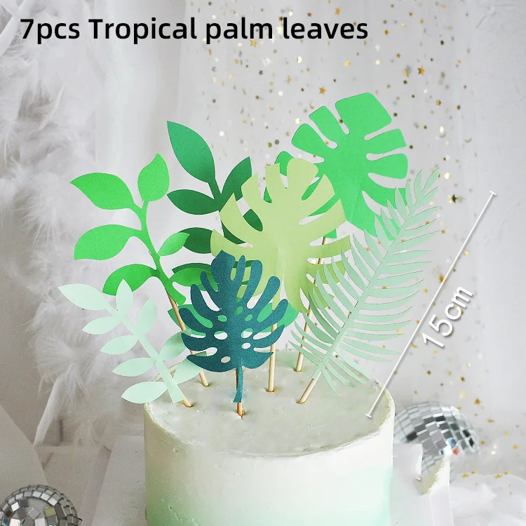 7pcs Leaves