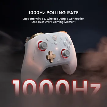 GameSir Cyclone 2 Wireless Controller for Nintendo Switch 2 / iPhone / Android, Bluetooth Gamepad with Hall Effect Joystick 3